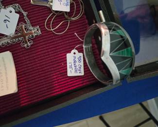 950 Inlaid Cuff Bracelet