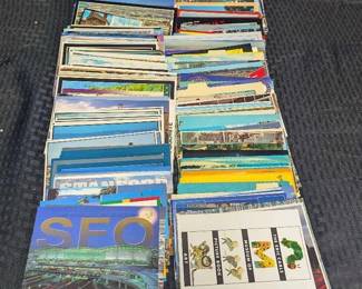 SH665U.S.A Postcard Mystery Lot