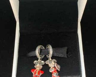 SH774Pandora Lunar New Year 2020 Mickey And Minnie Charms