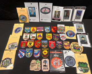 SH708Vintage Patches  California And Hawaii 