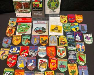 SH724Vintage Patches  South, Midwest, South East And D.C.