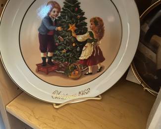 Norman Rockwell plates