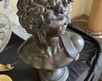 Metal statue