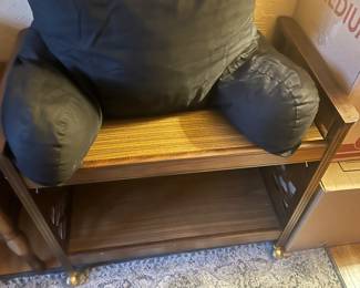 Tv cart bed pillow