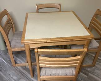 Vintage kitchen table and chairs