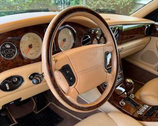 Bentley inside