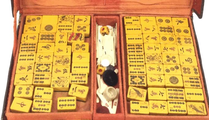 Mahjong Set - 1960s Style