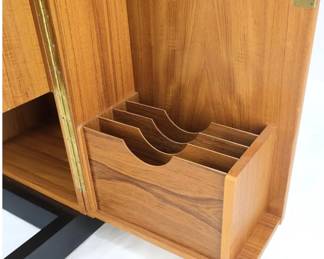 Mummenthaler & Meier “magic box” Vintage 1950’S teak desk in box