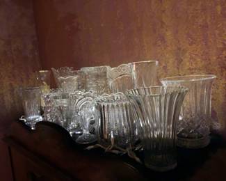 Vases all sizes and shapes