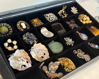 Broches, great collection....
