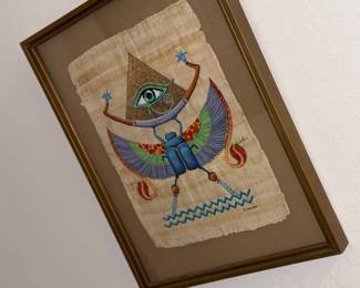 For those who like funky art, here you go...Egyptian style