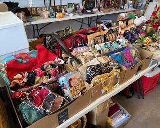 She had great purses...and lots of them