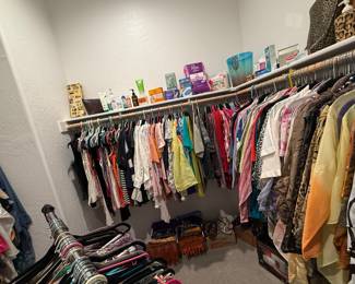 Did I mention she had lots of clothes....?