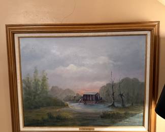 Formal Living Room 
Landscape oil painting by Marjorie Walters