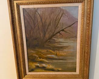 Twin Bedroom
Landscape oil painting by Marjorie Walters