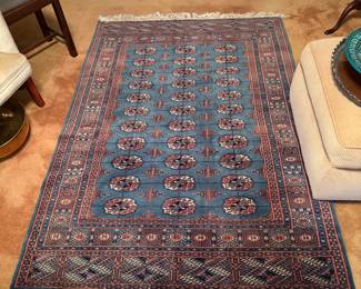 Formal Living Room 
Bokhara area rug