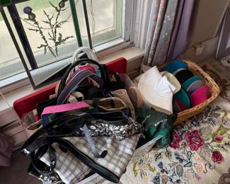 Bedroom 1
Totes
Hats/visors
Needlepoint rug-as is