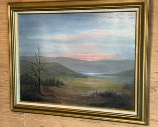 Dining Room 
Landscape oil painting by Marjorie Walters