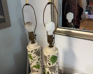 Studio
Tyndale hand painted lamps