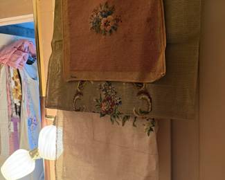 Downstairs Hallway
Needlepoint kits