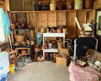 She-shed (opens at 8am on Thur)
Baskets