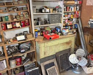 Basement
Metal grates
Hardware