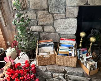 Family Room 
Large zebra
Postcards
Ephemera 