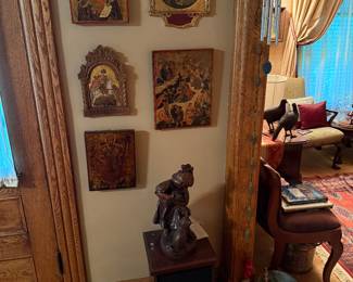 Formal Living Room 
Russian artwork 