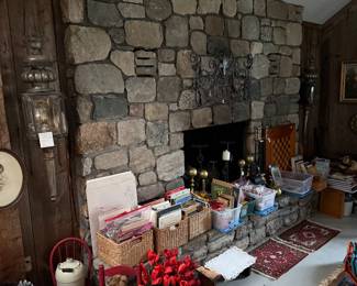 Family Room 
Ephemera 
Carriage Lanterns-pair that went on a funeral home carriage