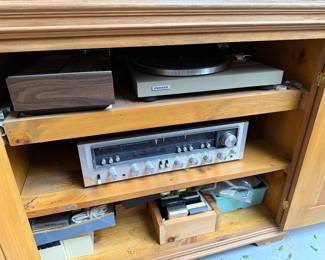 Family Room 
Pioneer Turntable/cassettes/kenwood stereo