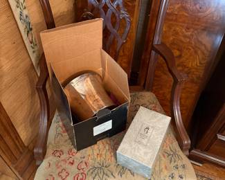 Dining Room 
Silverplate wine accessories 