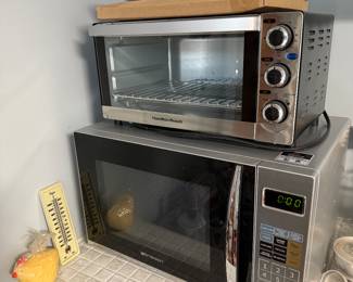 Studio
New Emerson microwave
New Hamilton Beach toaster oven