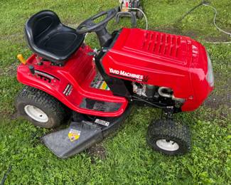 Garage
Yard Machine riding lawn mower -runs well
