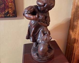 Formal Living Room 
Statue