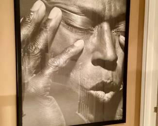 Large Vintage Miles Davis in Concert