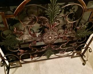 Fireplace screen