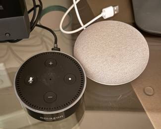 Amazon Echo Dot  3rd Generation,Google nest mini smart speaker