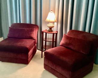 Armless chairs 