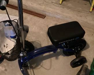 All terrain KneeRover, stable knee scooter