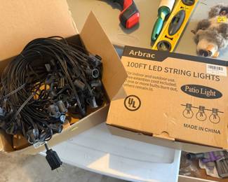 Outdoor string lights