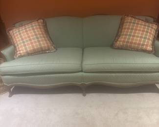 1940's couch - great fabric