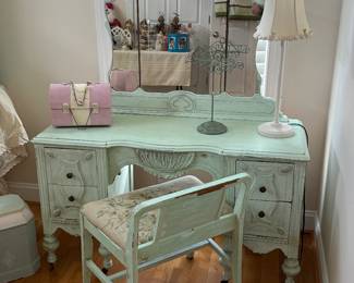 $250 vanity and bench