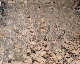 Larger glassware selection