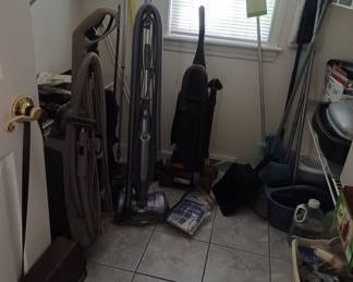 Various vacuum cleaners 