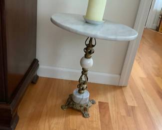 Marble side table