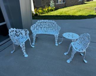 Wrought Iron outdoor furniture