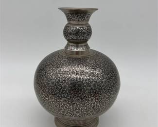 etched vase