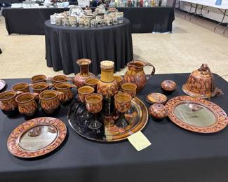 Pottery handmade by Reed Bakken in Conover Square, Oregon IL