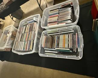Wide selection of CDs