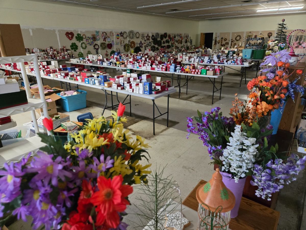 HALLMARK ORNAMENTS AS FAR AS THE EYE CAN SEE!